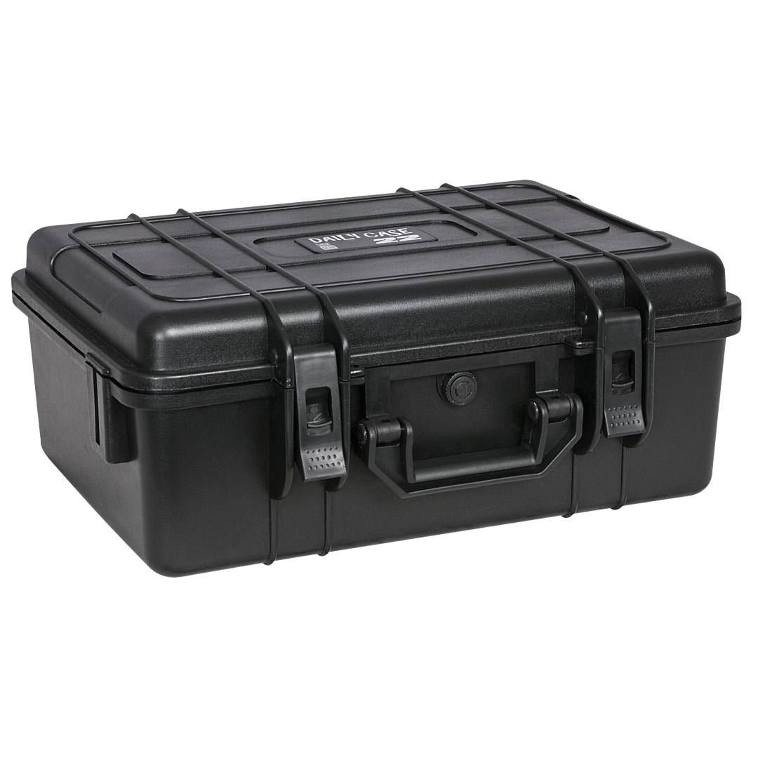 Daily Case 22 Binnenafmetingen: 435x305x168 mm met plukschuim - PVC Case 