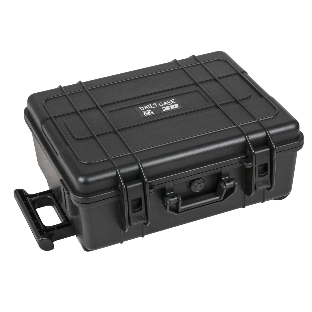 Daily Case 30 met trolley Binnenafmetingen: 477x357x176 mm met plukschuim - PVC TrolleyCase