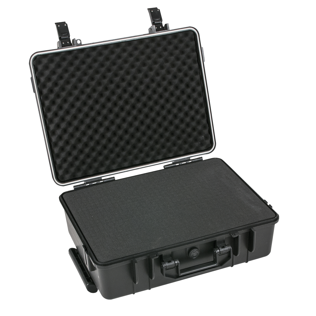 Daily Case 37 met trolley Binnenafmetingen 528x386x178 mm met plukschuim - PVC TrolleyCase