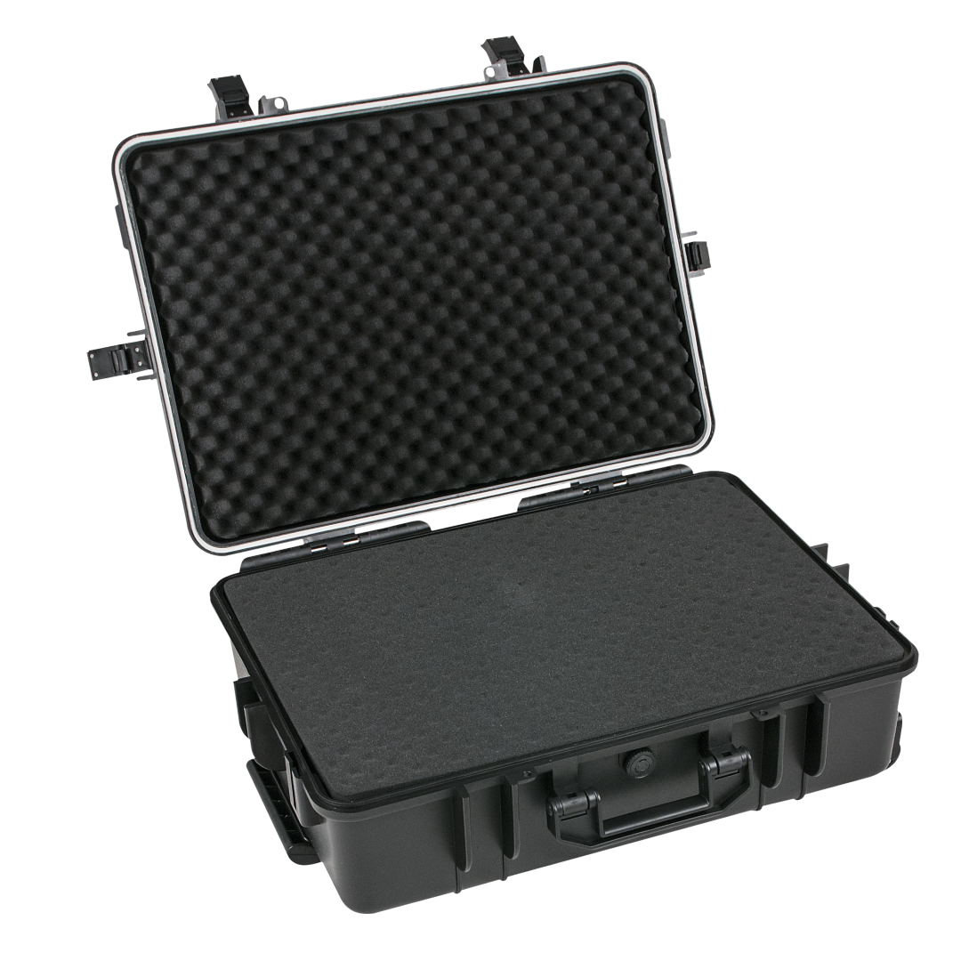 Daily Case 47 met trolley Binnenafmetingen 590x420x190 mm met plukschuim - PVC TrolleyCase