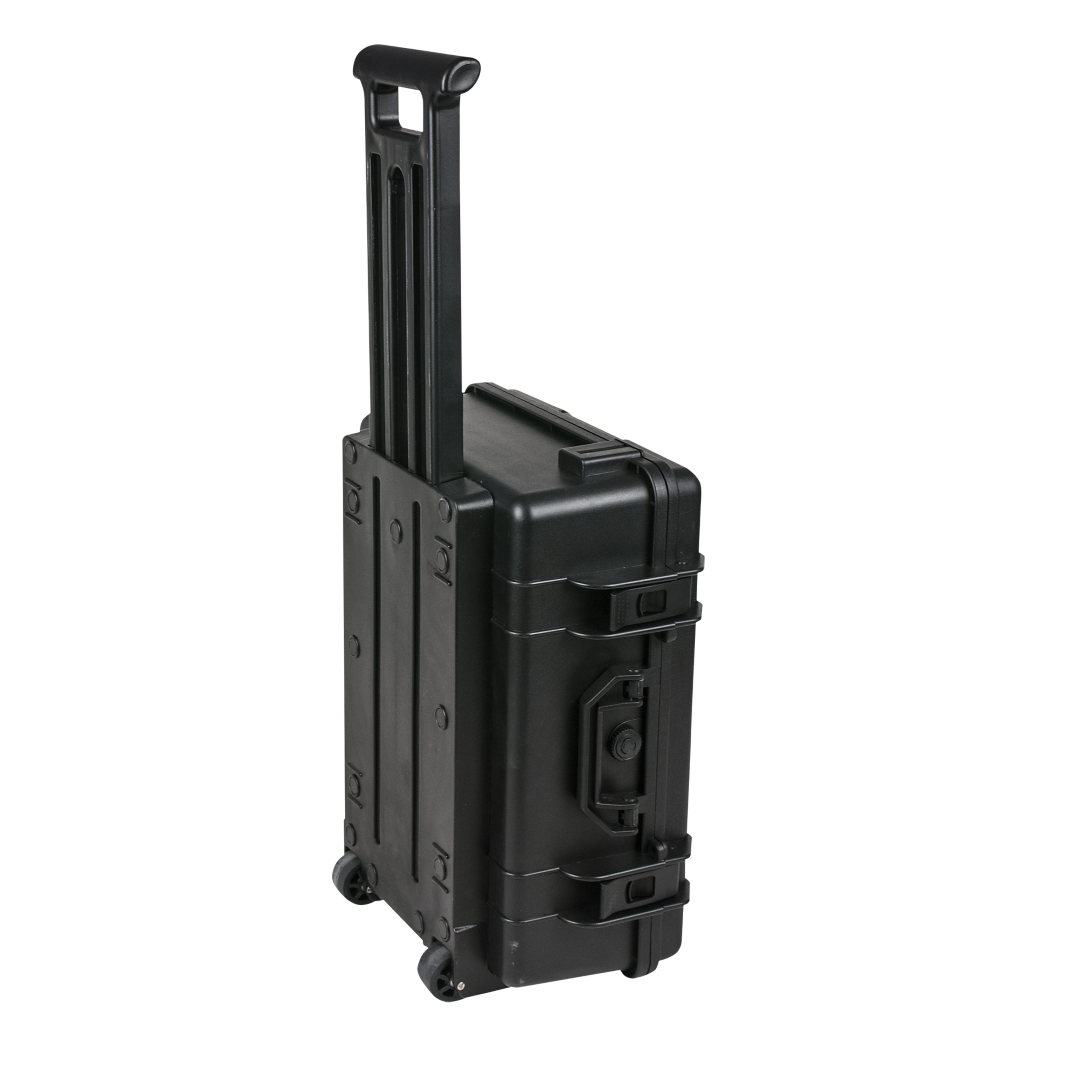 Daily Case 47 met trolley Binnenafmetingen 590x420x190 mm met plukschuim - PVC TrolleyCase
