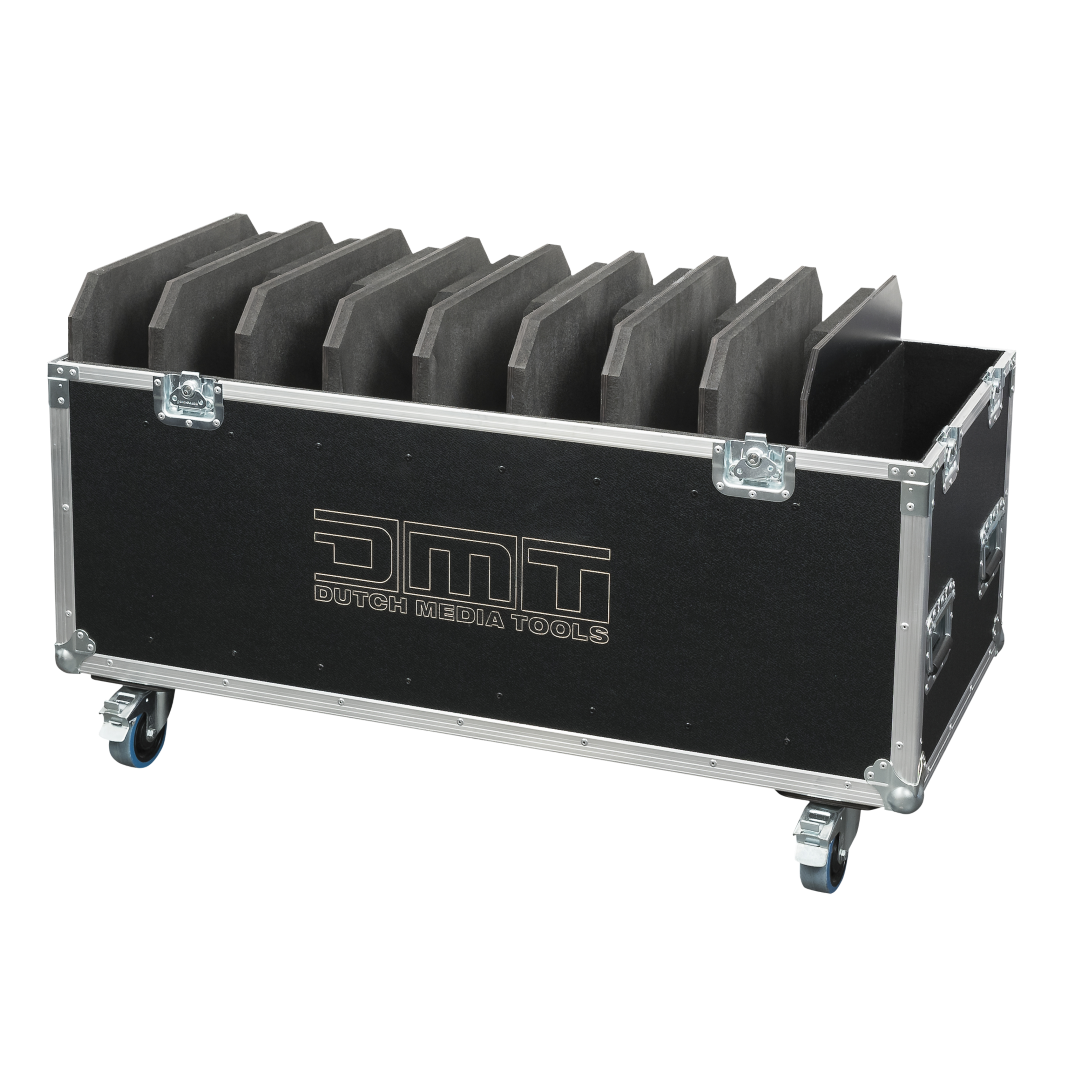 Case for 8x DMT Premiere Series Premium Line - verticaal stapelen