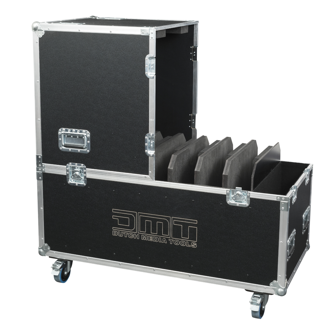 Case for 8x DMT Premiere Series Premium Line - verticaal stapelen