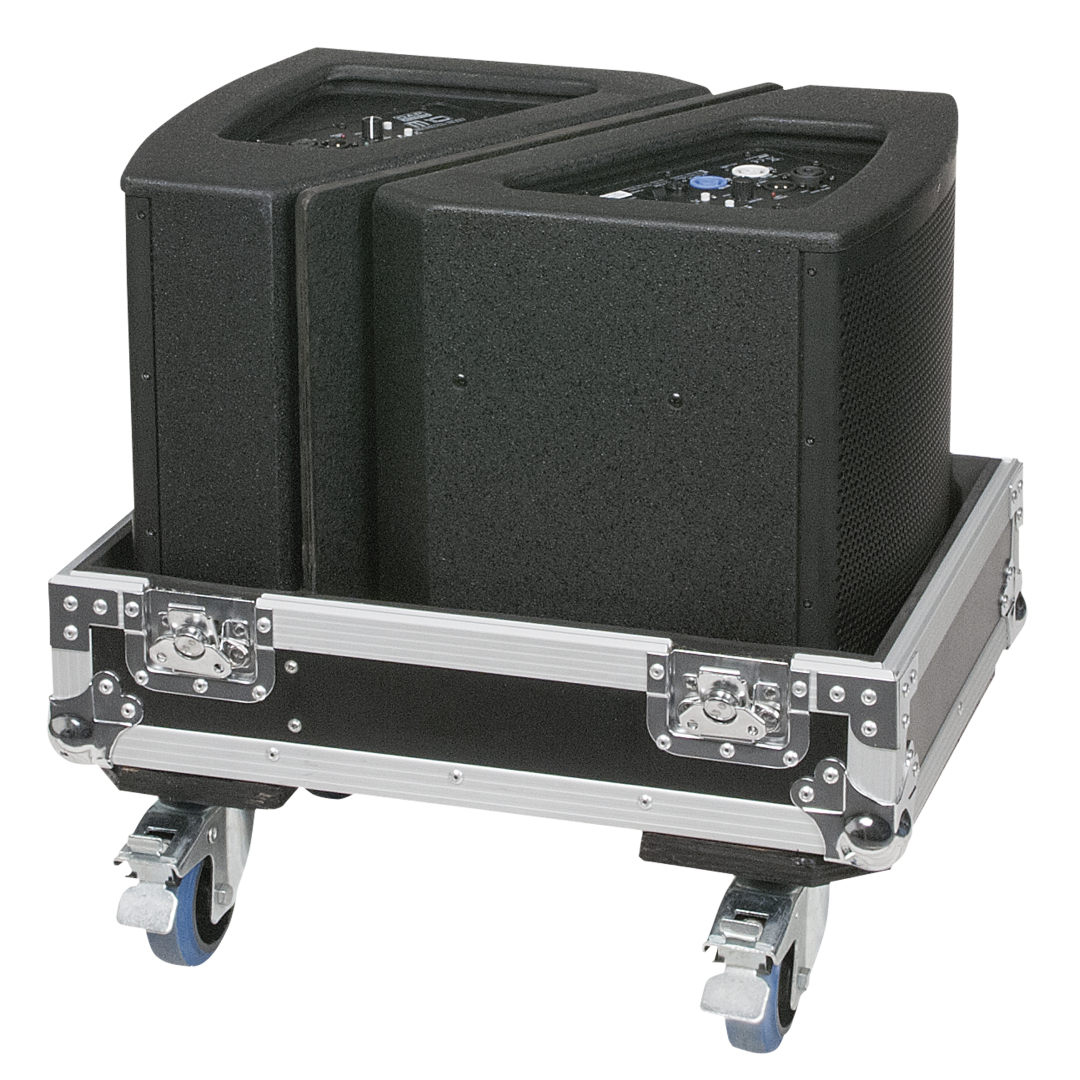 Flightcase voor M10 monitoren voor 2 stuks 