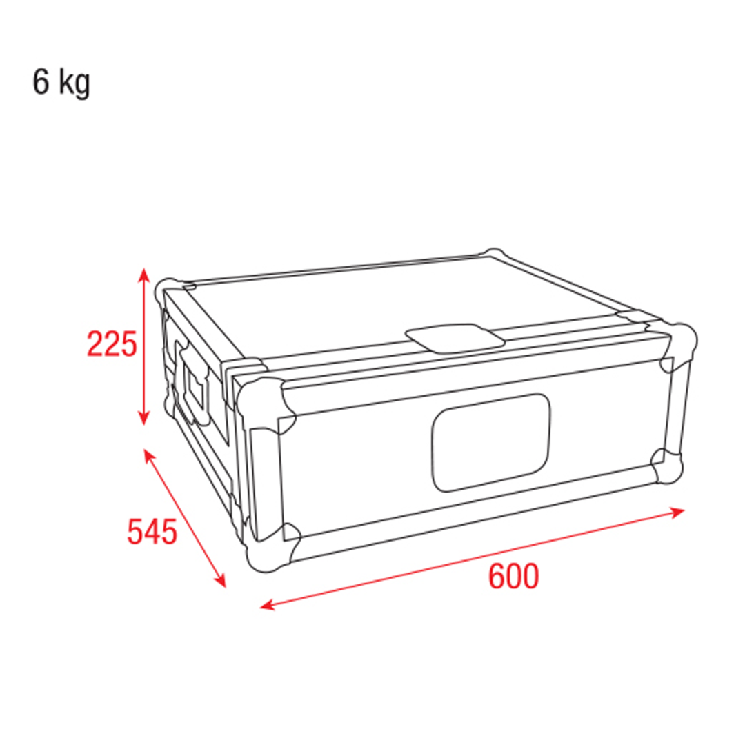 Flightcase voor LAMPY 20