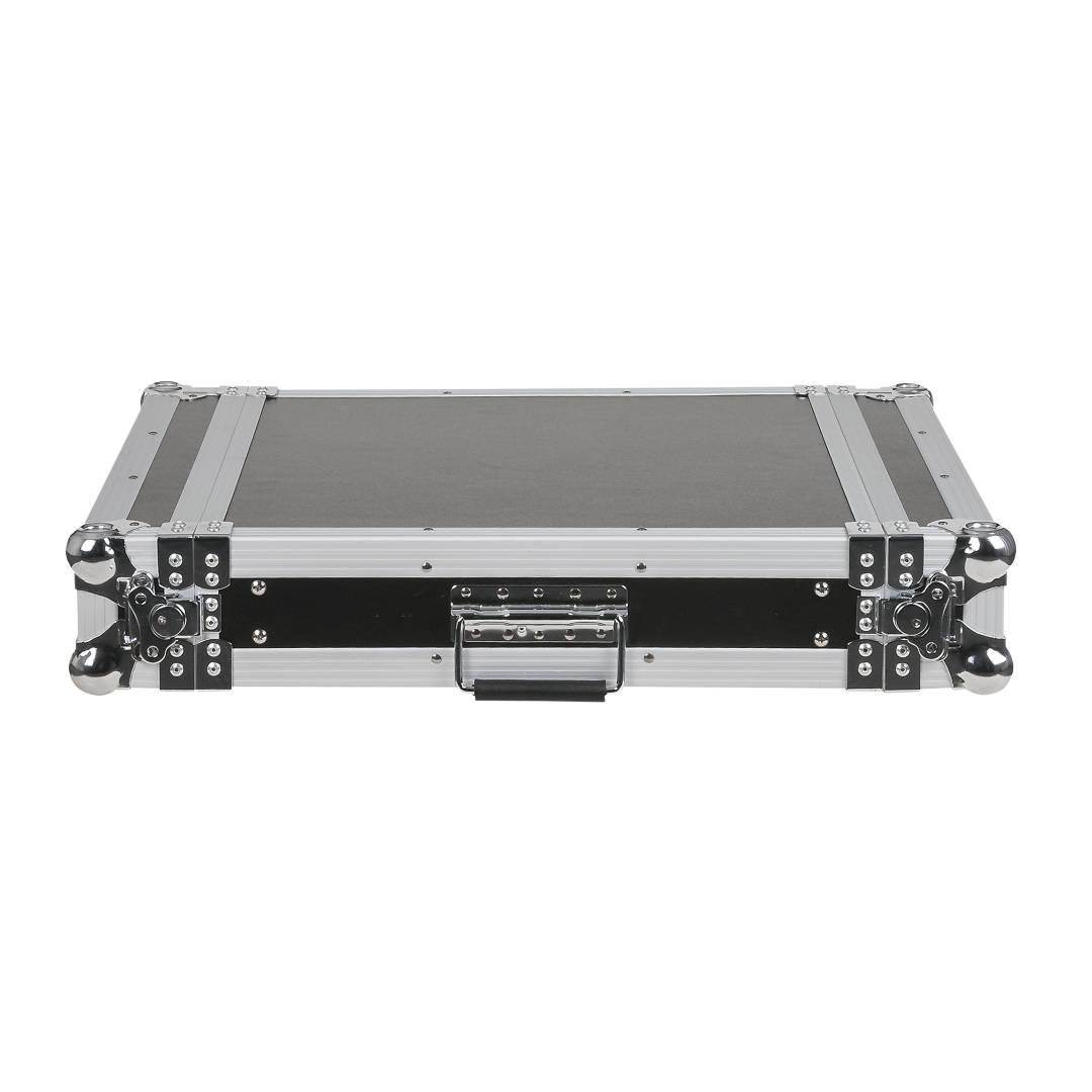 Double Door Case 2U 19inch rek flightcase 2 eenheden hoog 