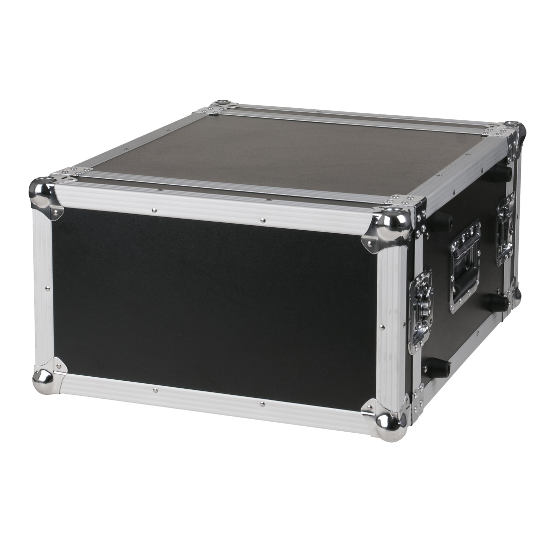 Double Door Case 6U 19inch rek flightcase 6 eenheden hoog