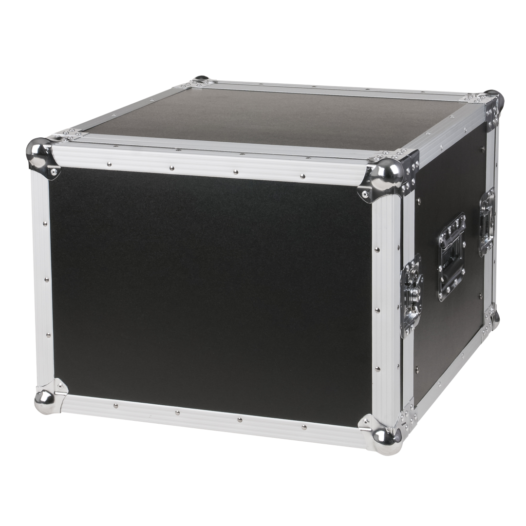 Double Door Case 8U 19inch rek flightcase 8 eenheden hoog 