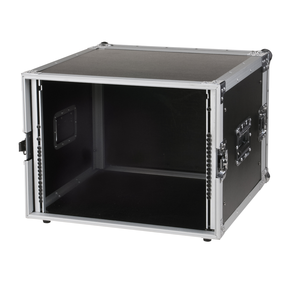 Double Door Case 8U 19inch rek flightcase 8 eenheden hoog 