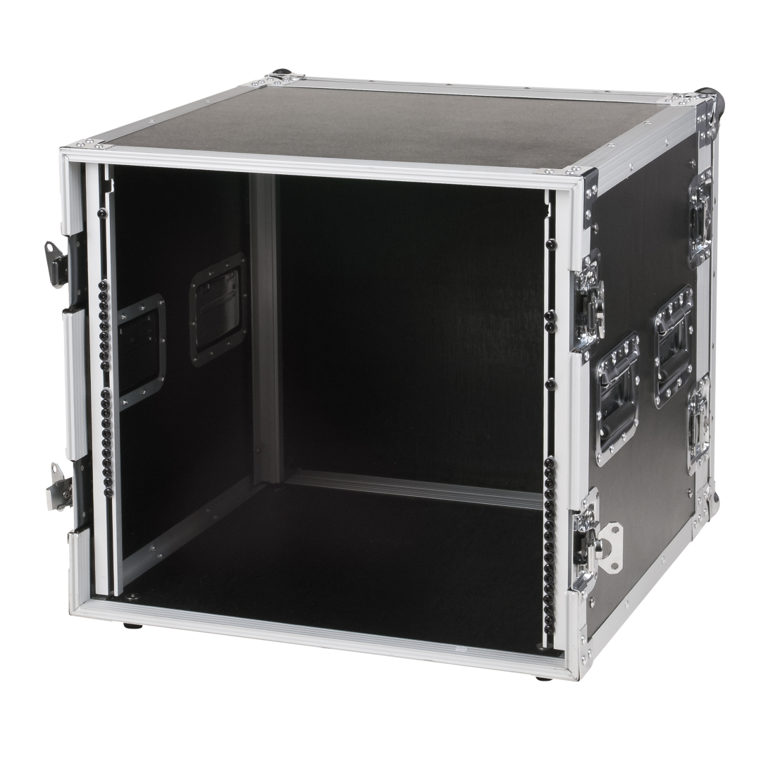 Double Door Case 10U 19inch rek flightcase 10 eenheden hoog 