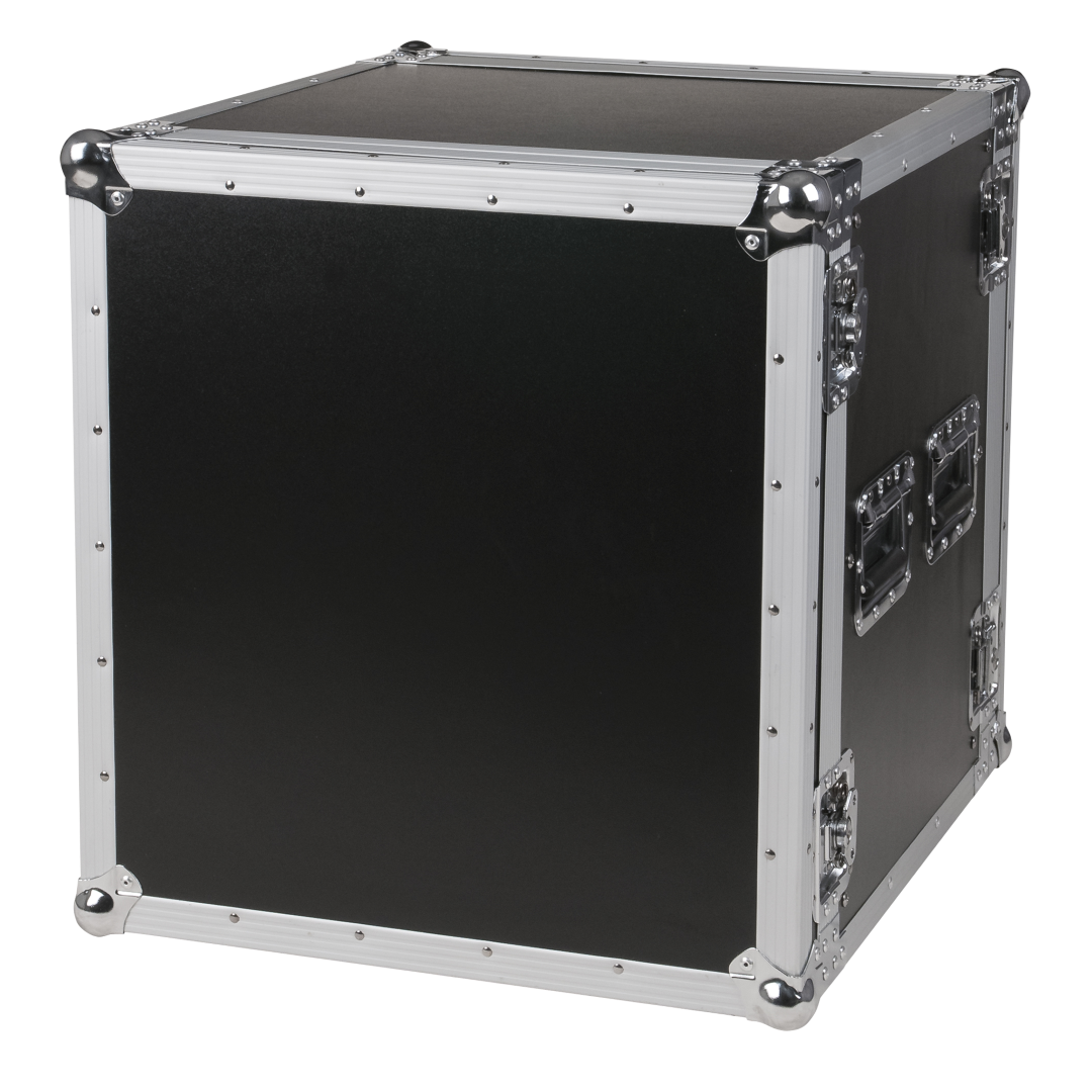 Double Door Case 12U 19inch rek flightcase 12 eenheden hoog 