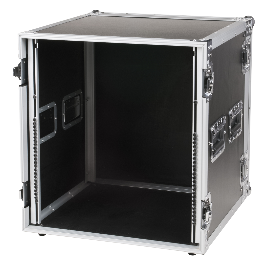 Double Door Case 12U 19inch rek flightcase 12 eenheden hoog 