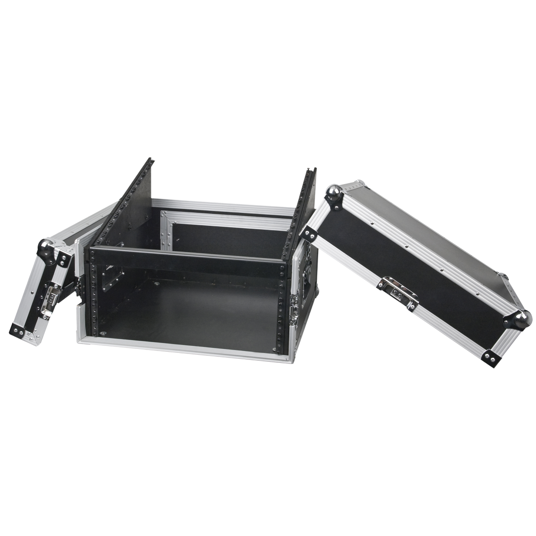 Combi Case 4HE + 10HE top Mixercase 