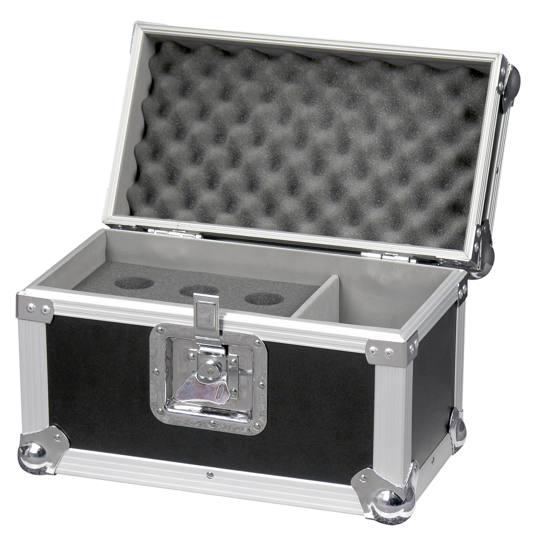Flightcase voor Microfoons  Pro case voor 6 microfoons