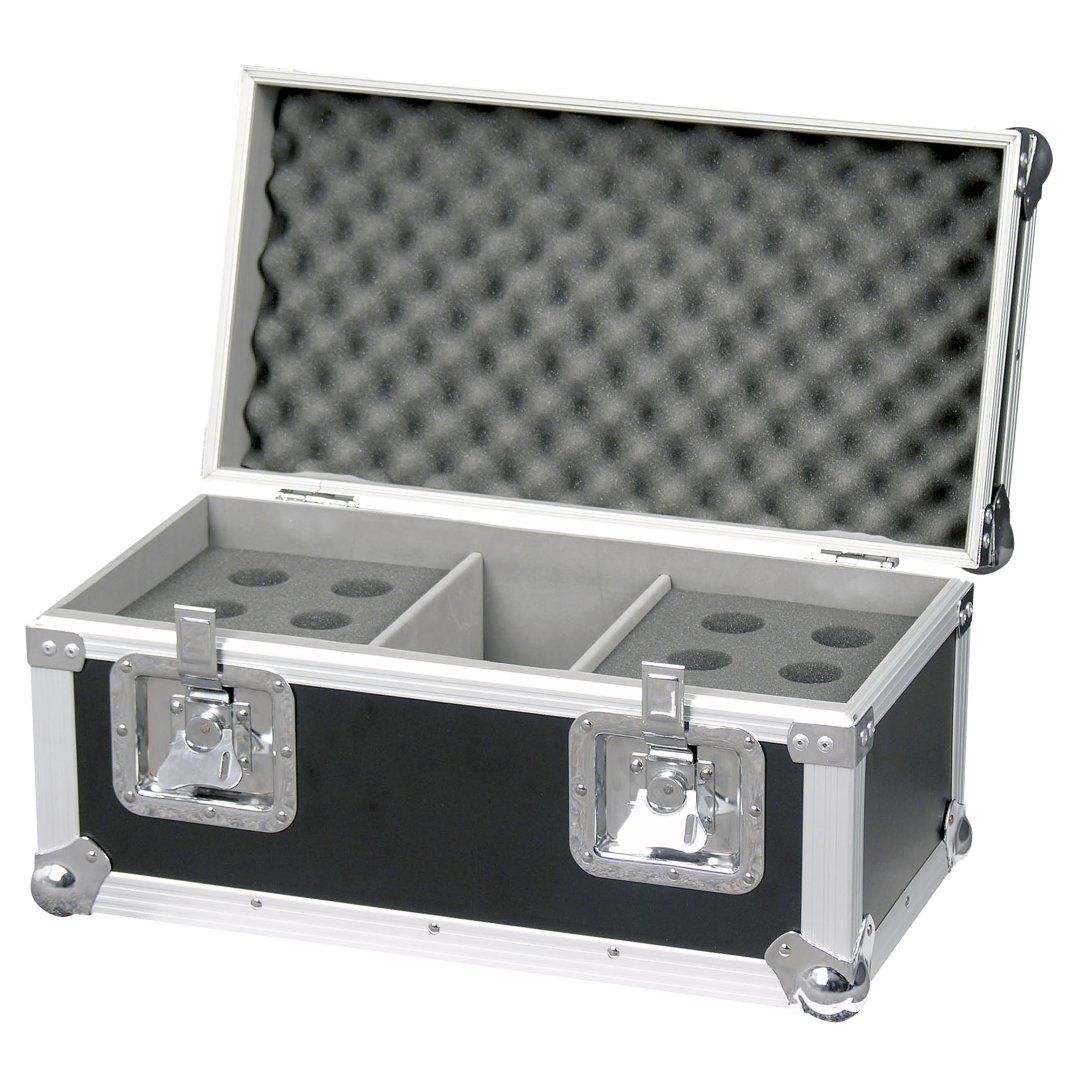 Microfoon flightcase voor 12 microfoons