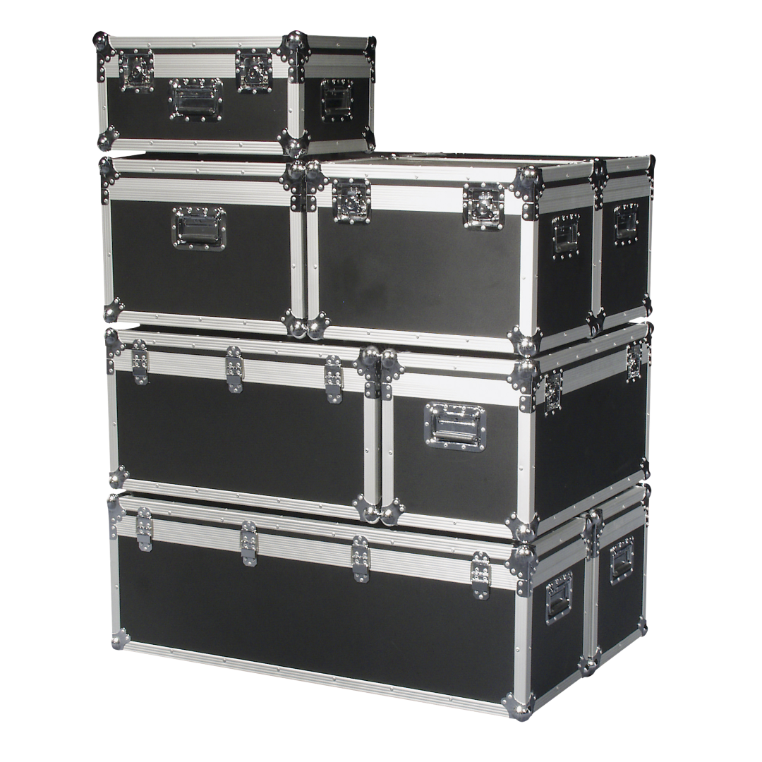 Stack Case 3 Flightcase 750 x 350 x 380 mm hoog 