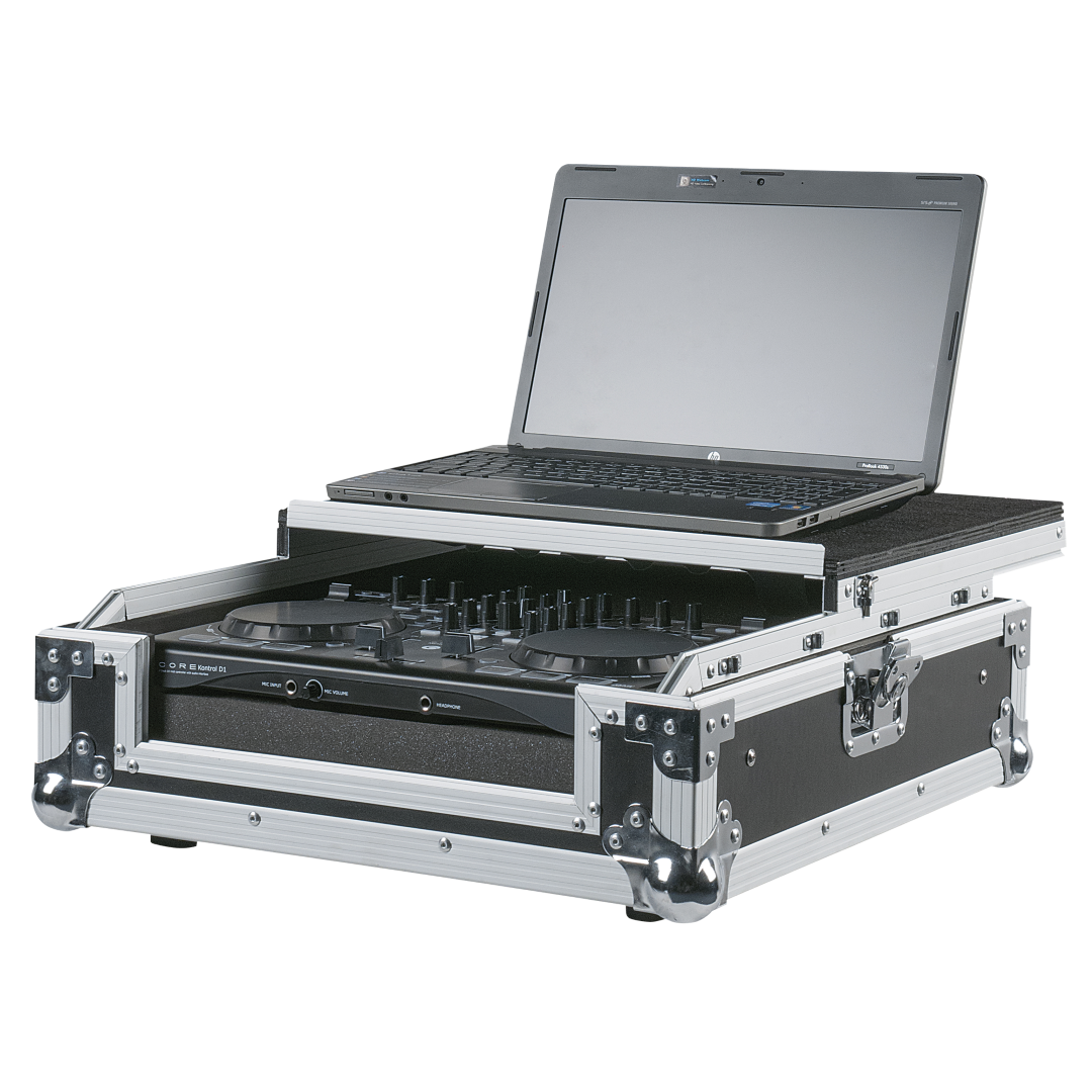 Universal Case 2-Ch DJ Control Flightcase 2-kanaals dj-controller + tableau