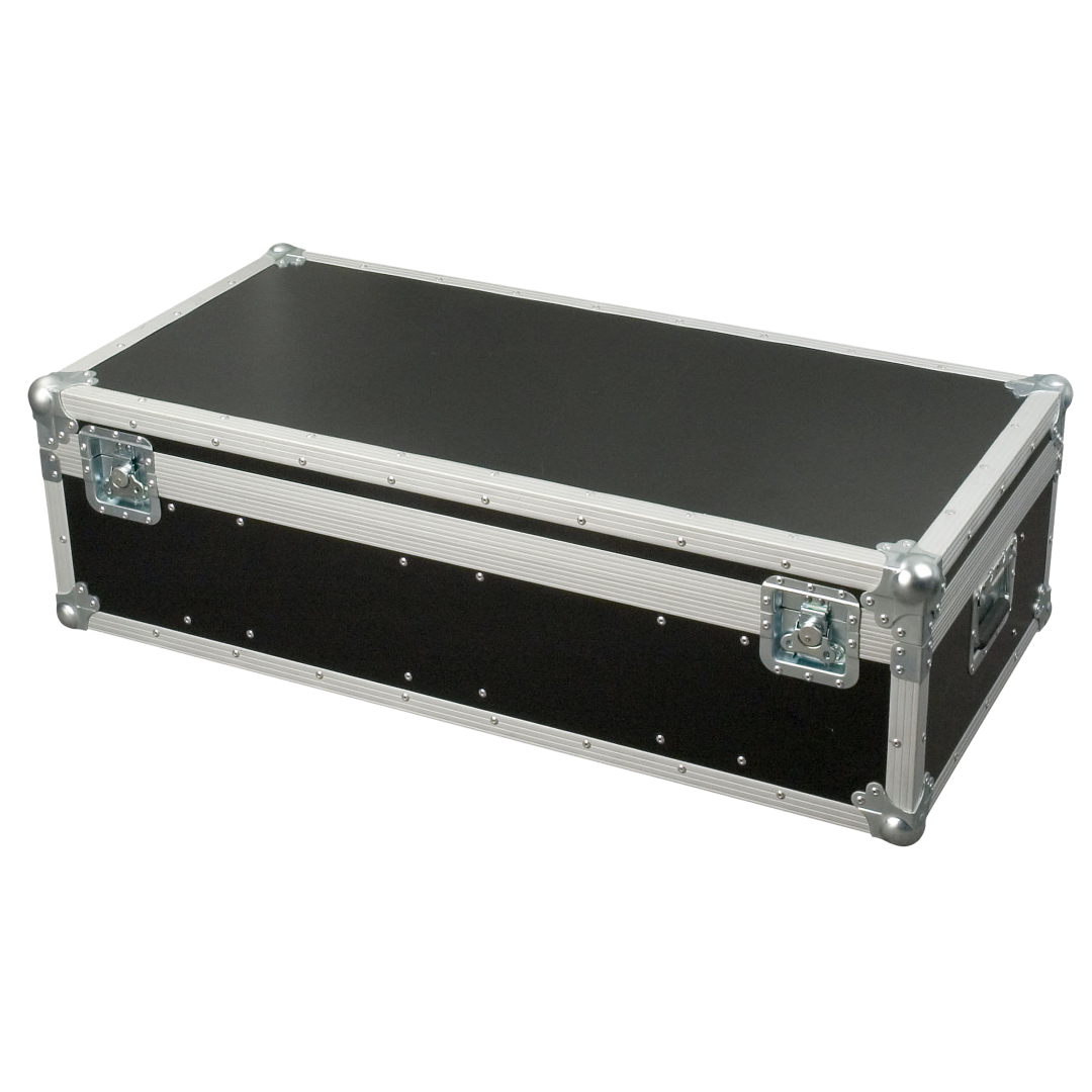 Flightcase voor 8delige Octostrip set, regelaar + kabels