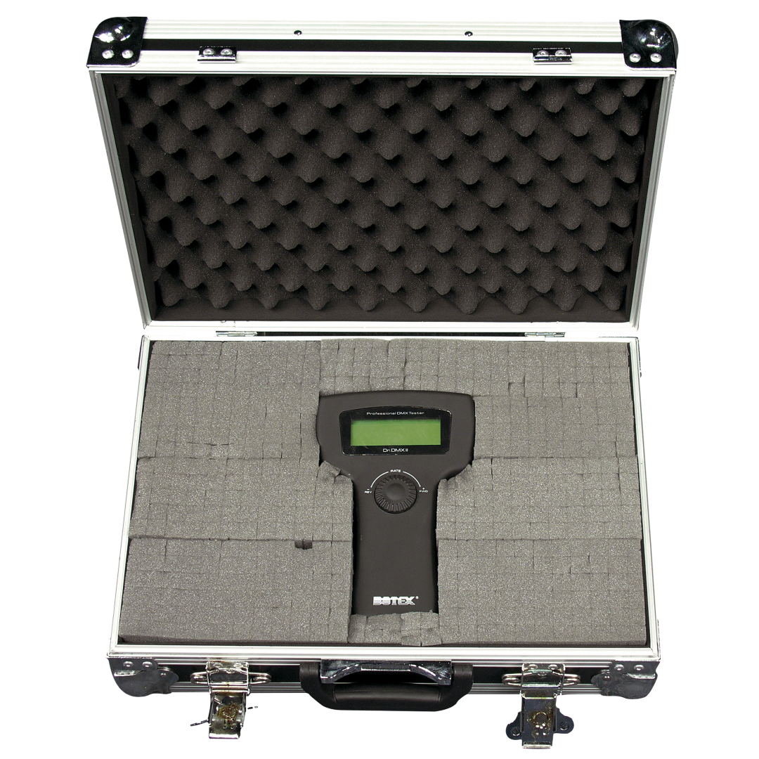 Flightcase met plukschuim deel zelf je ruimte in. Universal Foam Case 1