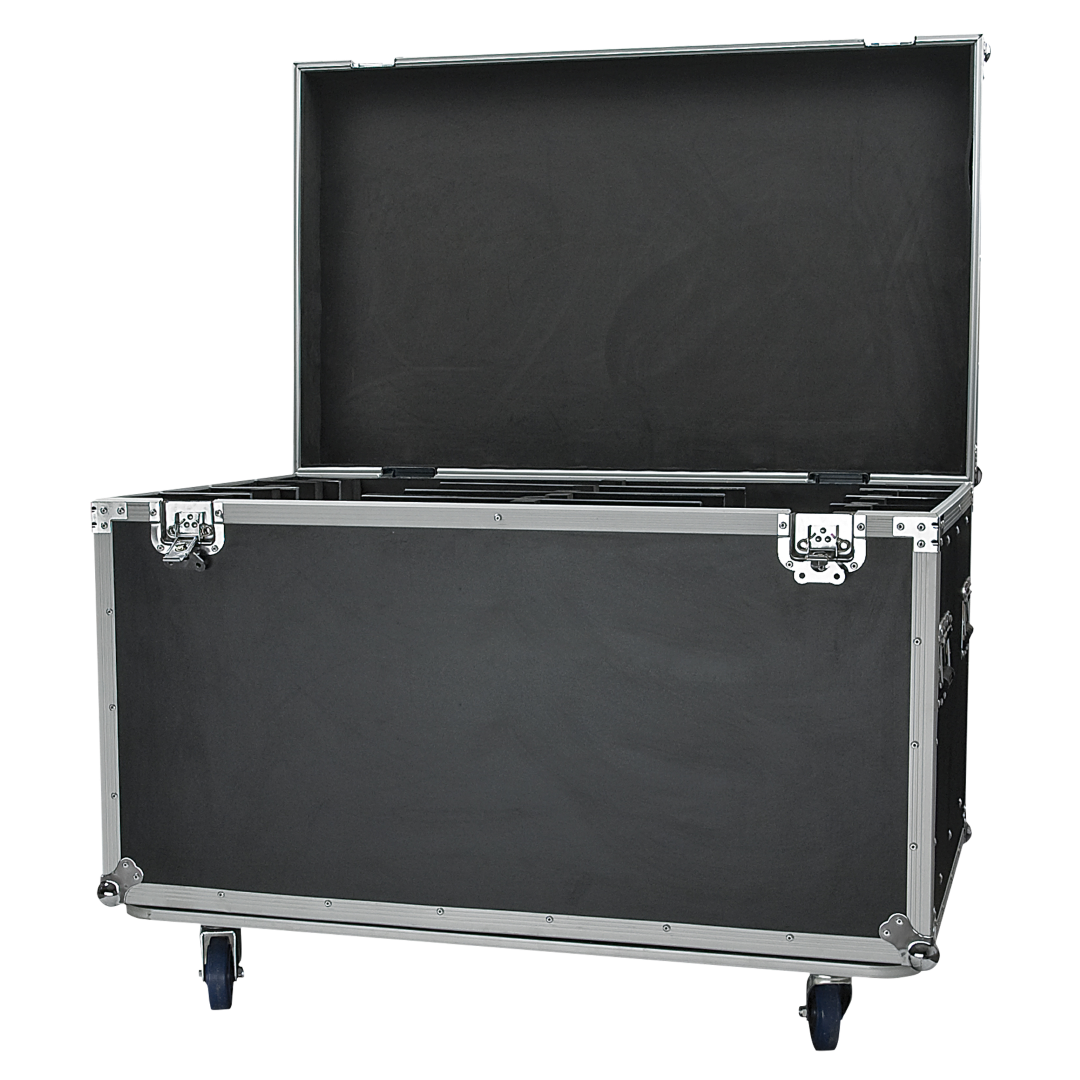 Flightcase voor 8 Sunstrips