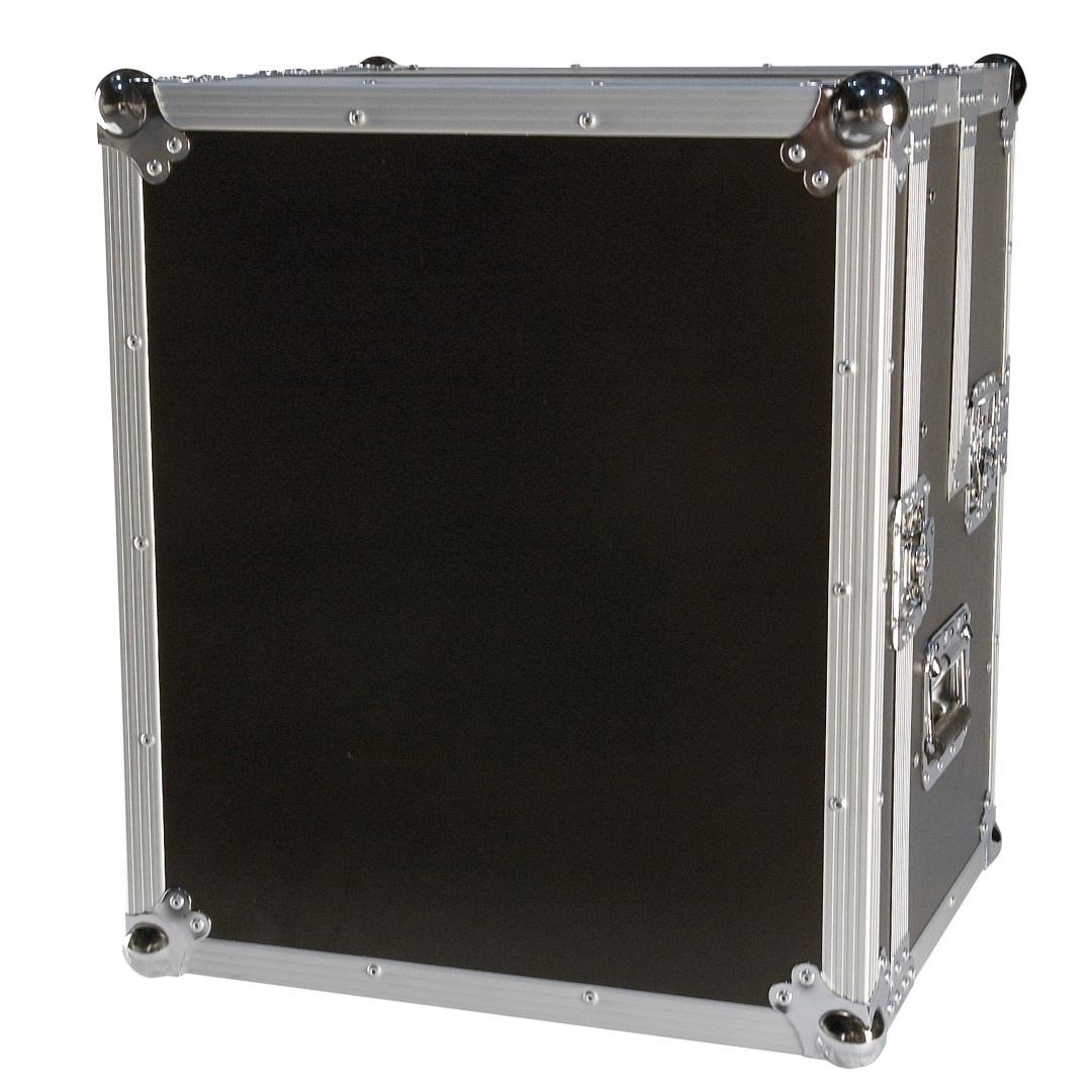 Flightcase voor Ontvangers Wireless Microphone Case 6 U met twee lades