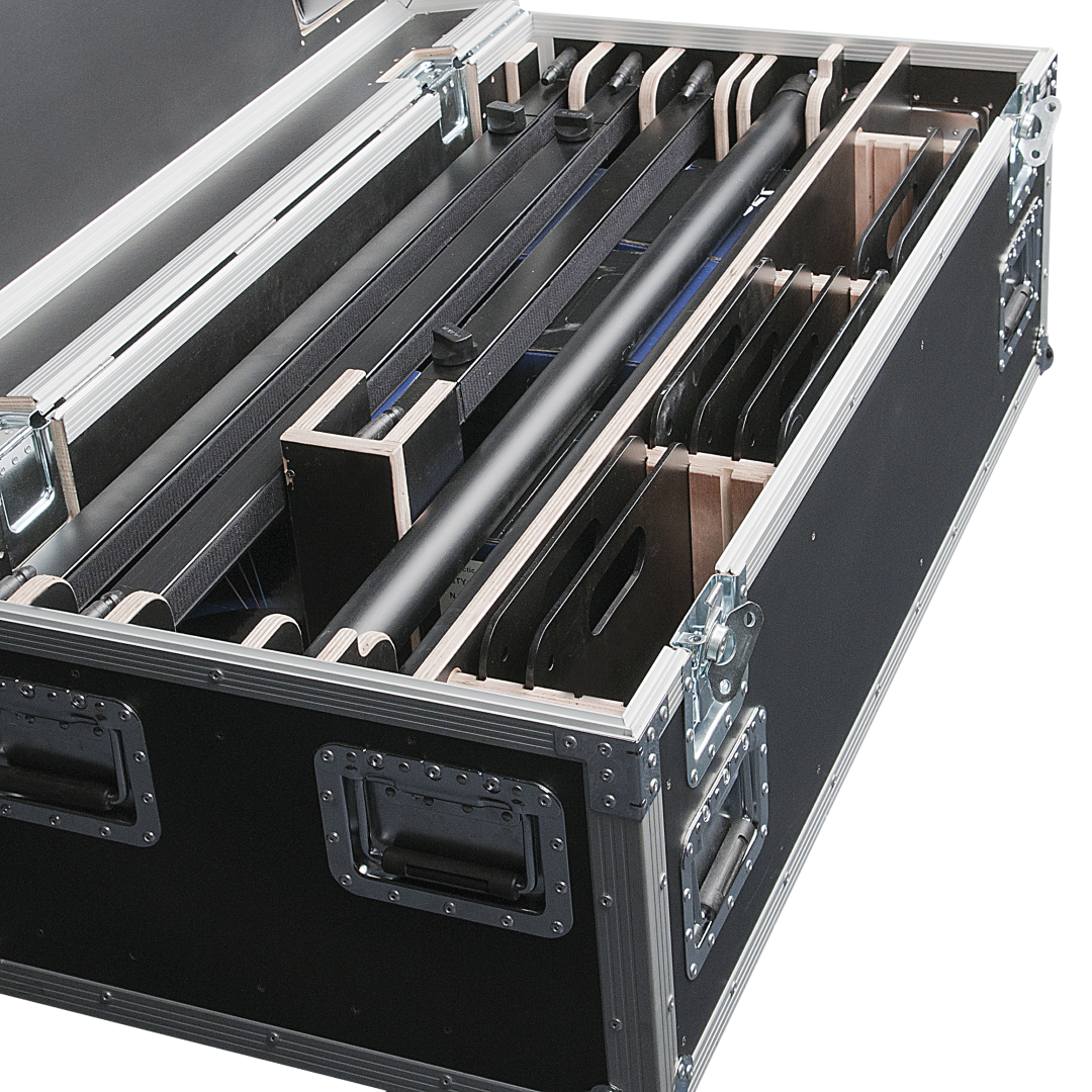 Pipe & Drape Case for FOH Kit Voor een breedte tot 19 m