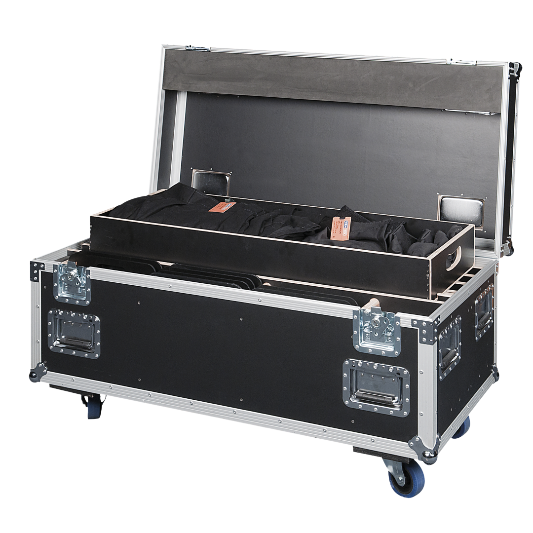 Pipe & Drape Case for FOH Kit Voor een breedte tot 19 m
