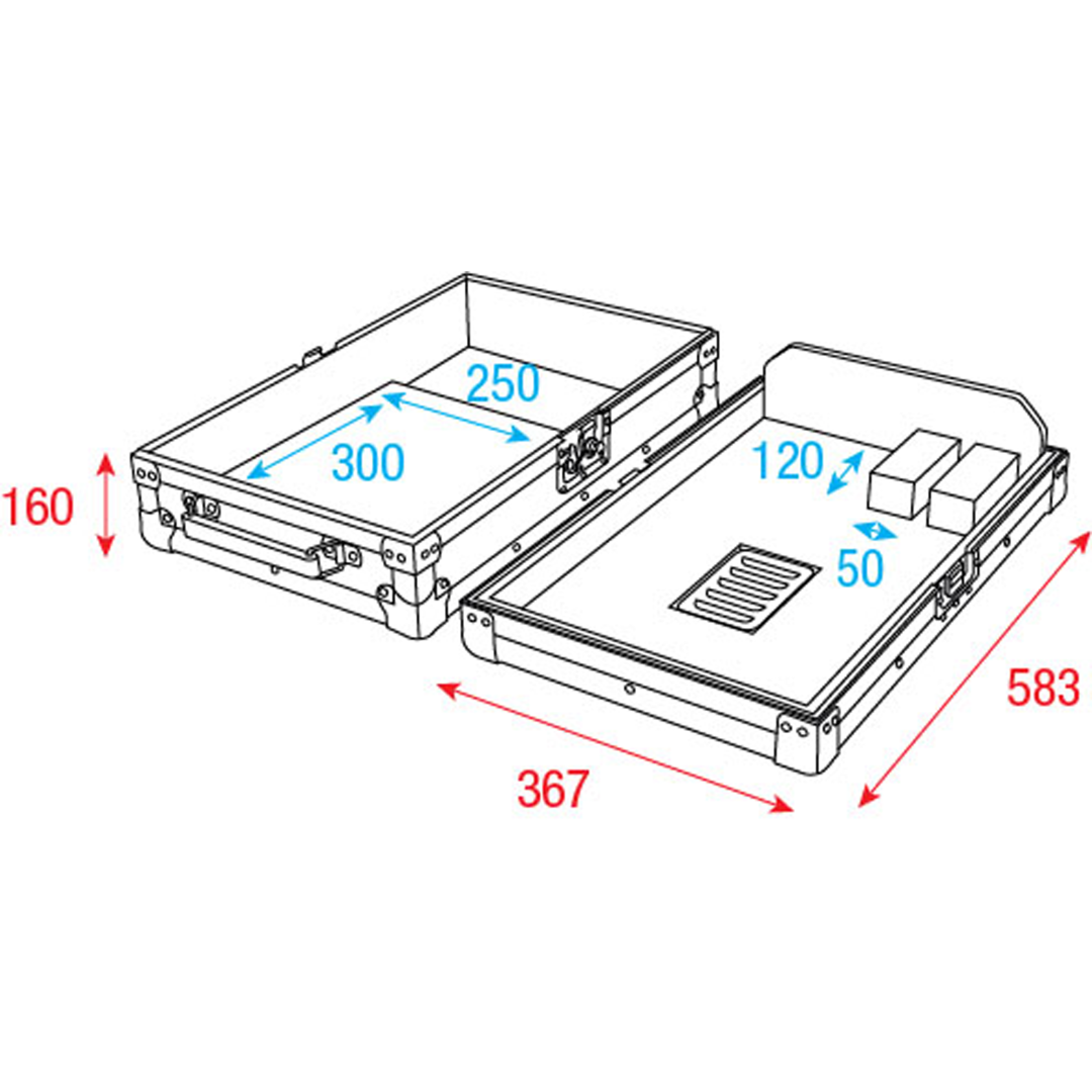 Case for Pioneer CDJ-3000 Flight Case