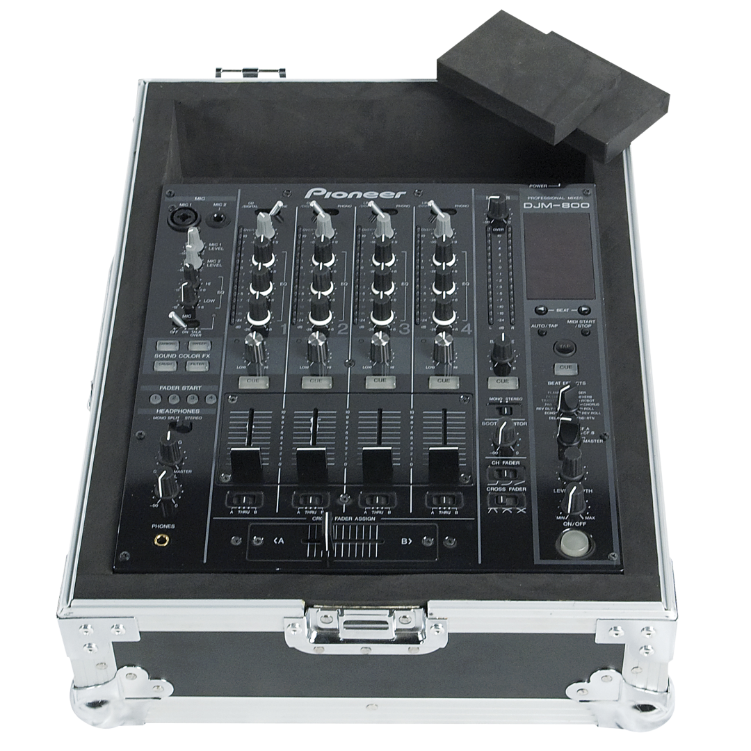 Flightcase Pioneer DJM-mixer modellen: 600/700/800