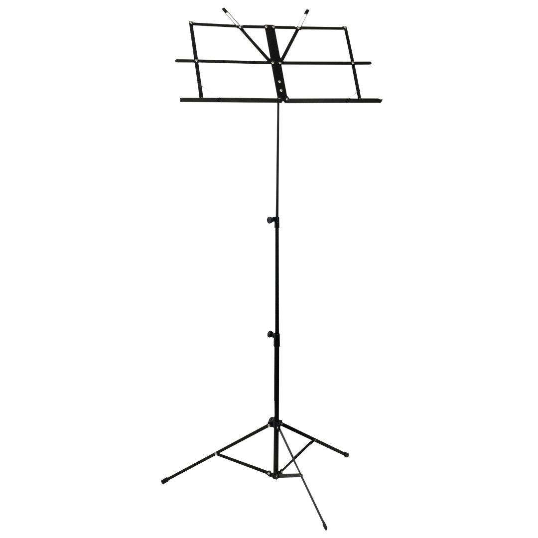 Music Stand - Lite Staal, 480-1070 mm