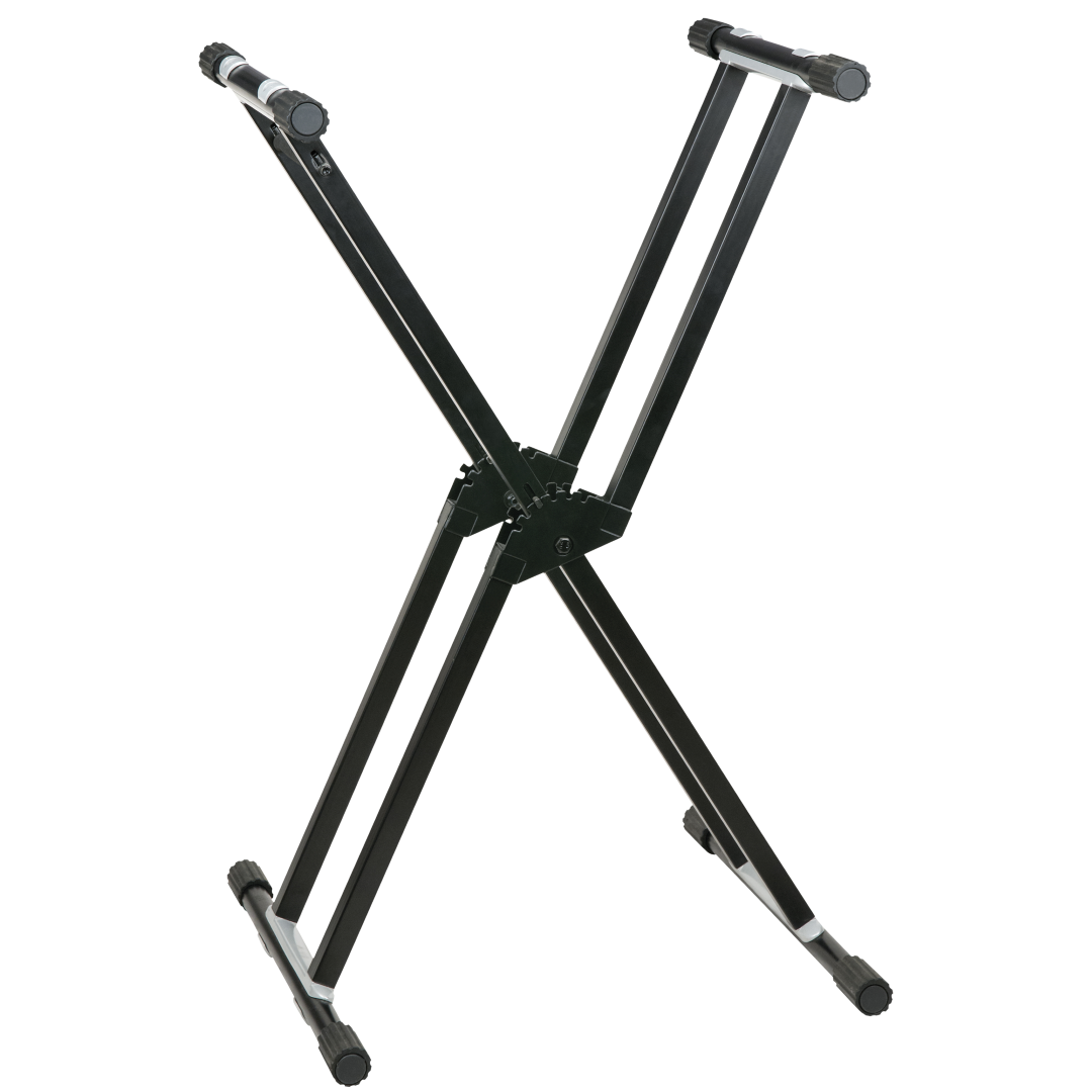 Keyboard Stand dubbel frame, afneembare voet