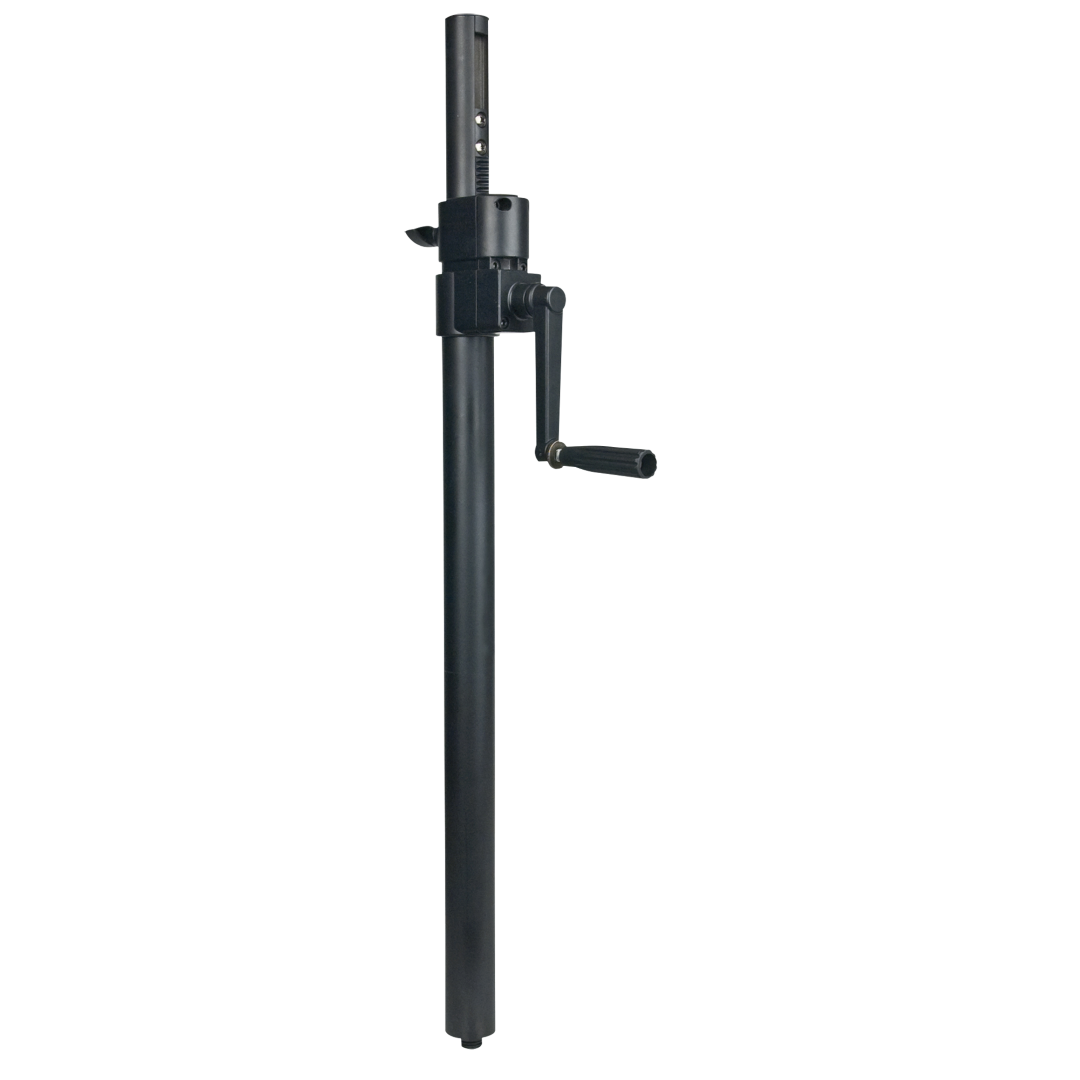Windup Speaker Stand Staal 780-1300mm max belasting 38 kg