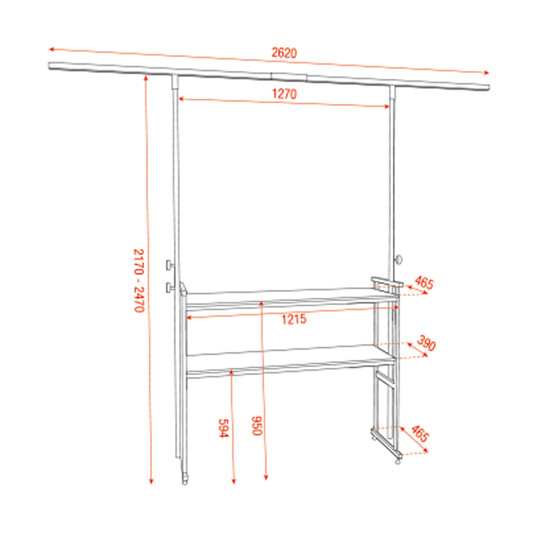 Mammoth DJ Stand Set Mammoth Stands