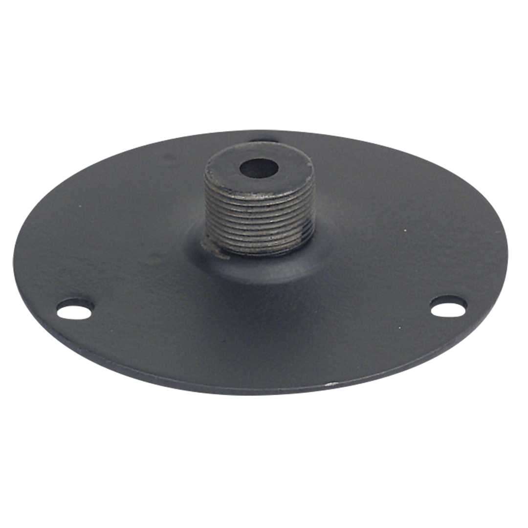 Mounting Plate for Gooseneck Zwart, 60 mm
