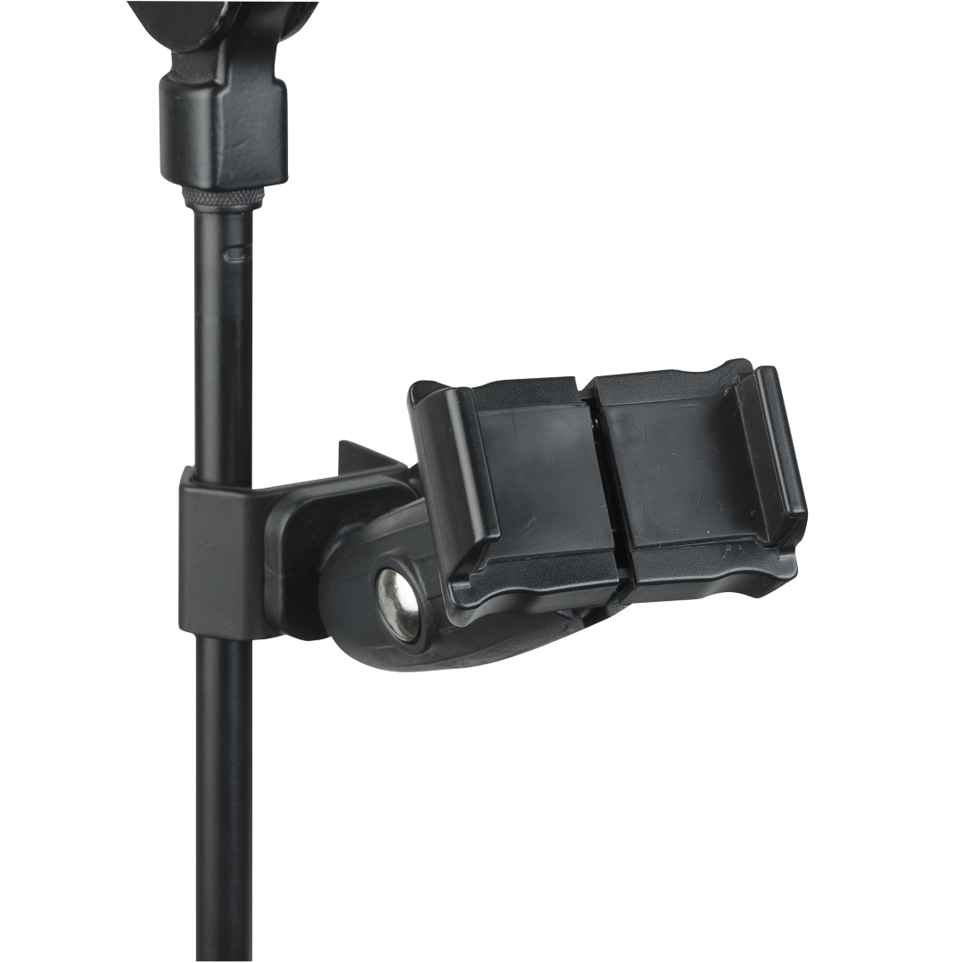 Phone Holder for Microphone Stand Geschikt voor telefoons tot 87 mm breed