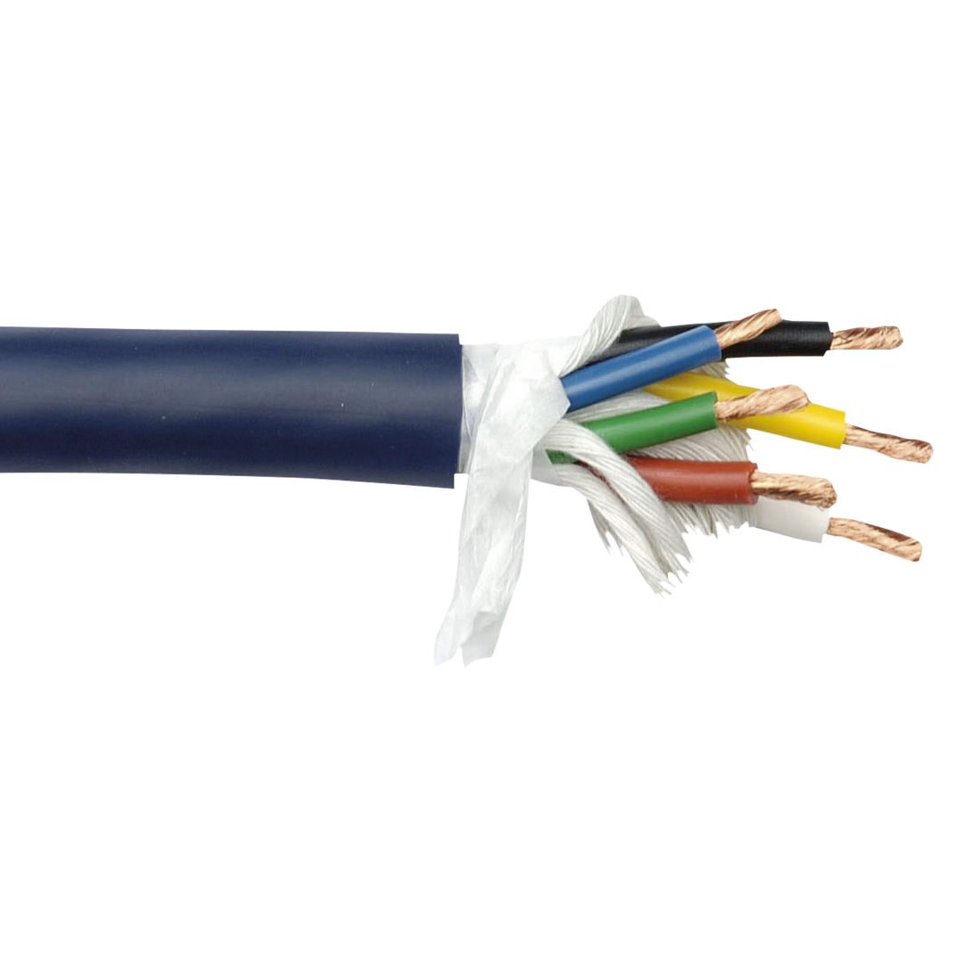 SPK-645 Multispeakerkabel voor het podium 4 x 4 mm + 2 x 2,5 mm, 50 m op een spoel