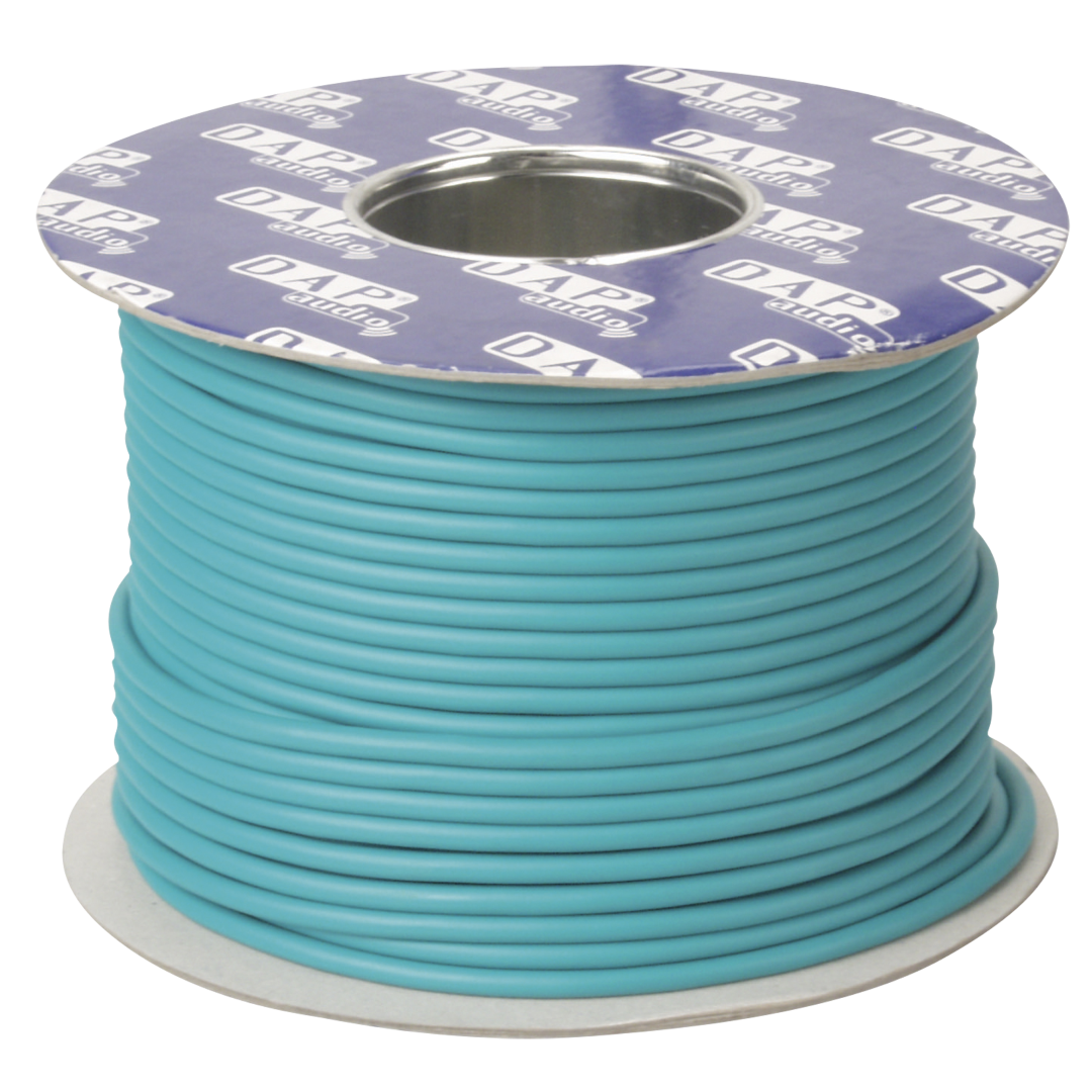 MC-216 Groene microfoon-/line-kabel - 100 m op een spoel