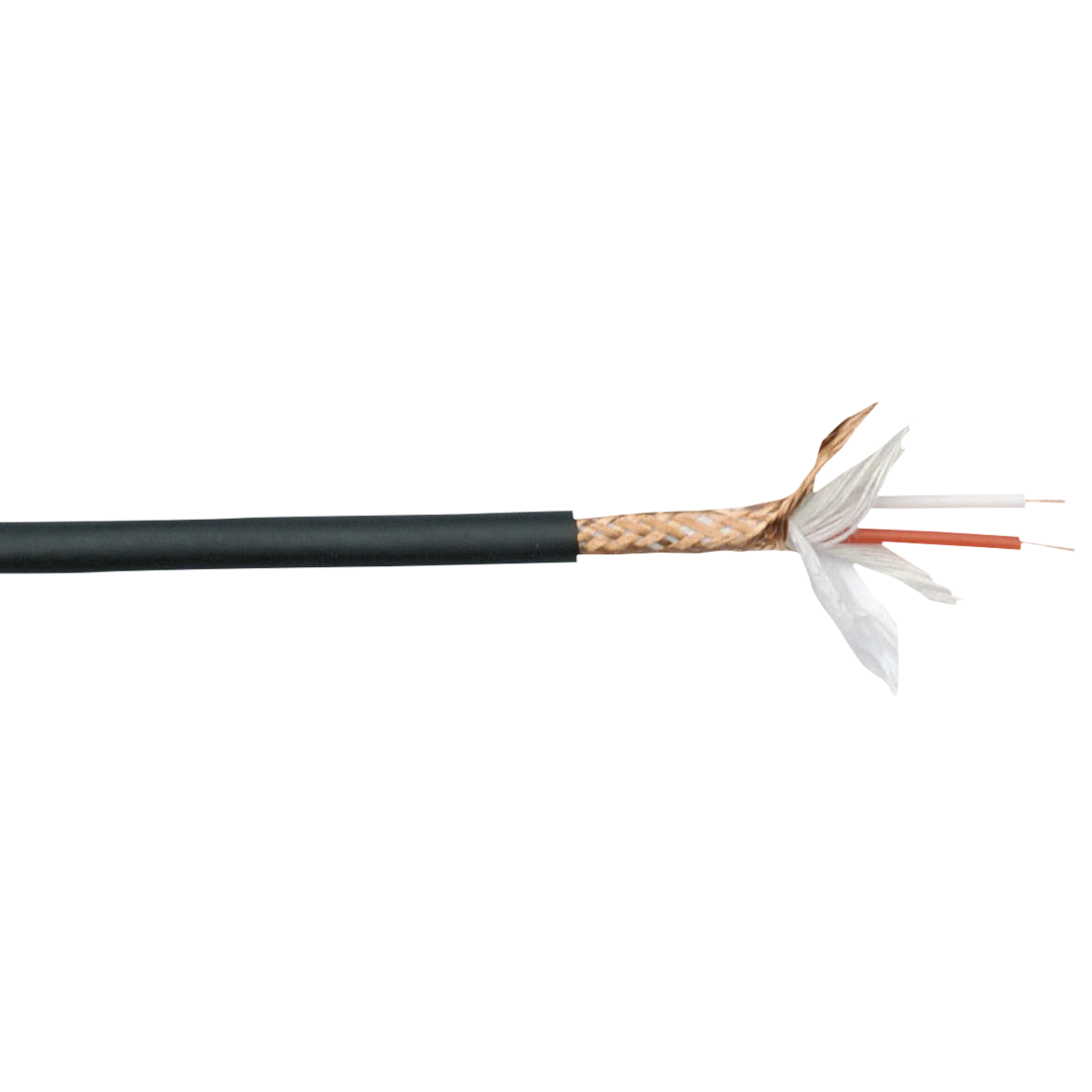 DIG-110 AES-EBU - DMX 110 Ohm digitale kabel - 100 m op spoel - zwart