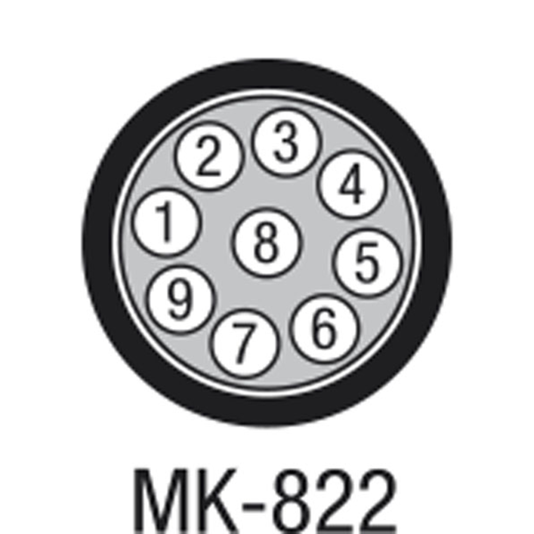 MK-822 Studio multikern 8 aderparen