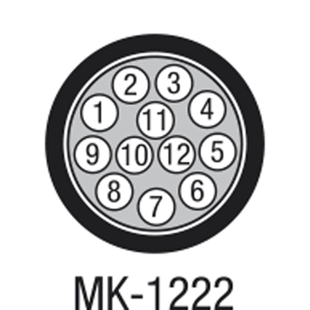 MK-1222 Studio multikern 12 aderparen