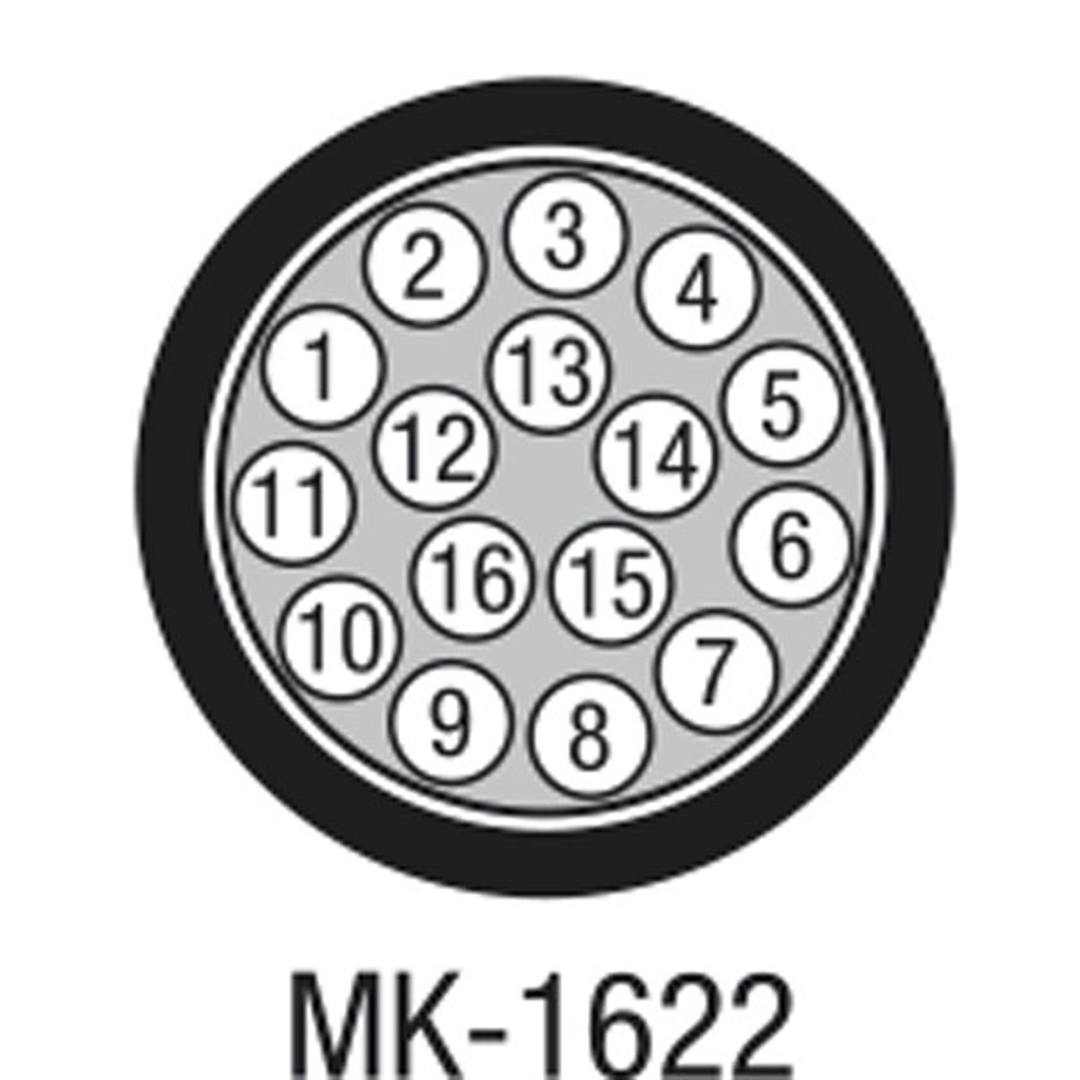 MK-1622 Studio multikern 16 aderparen