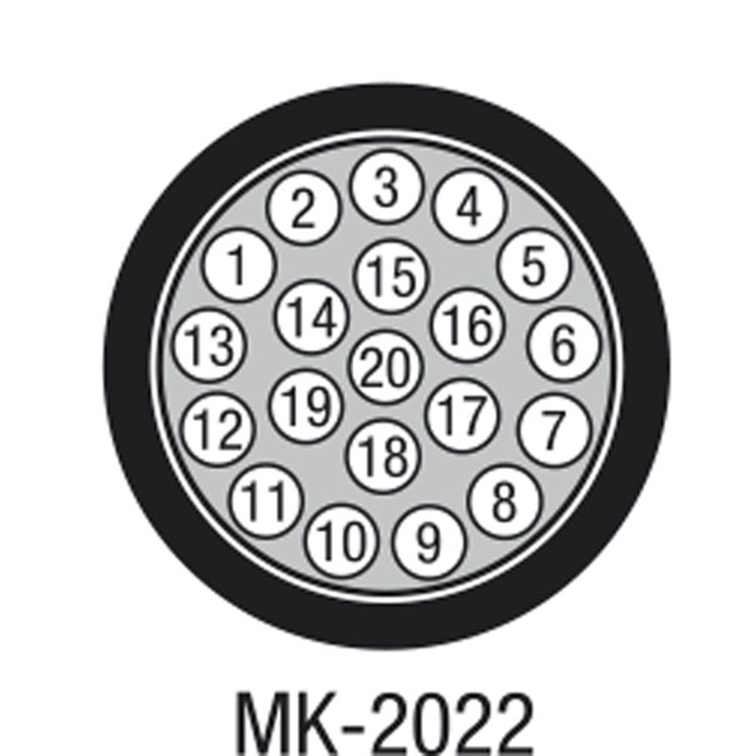 MK-2022 Studio multikern 20 aderparen