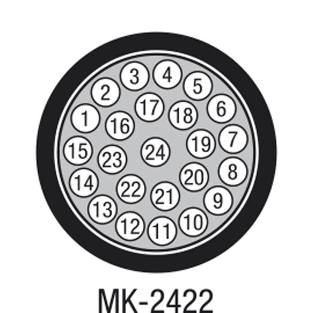 MK-2422 Studio multikern 24 aderparen