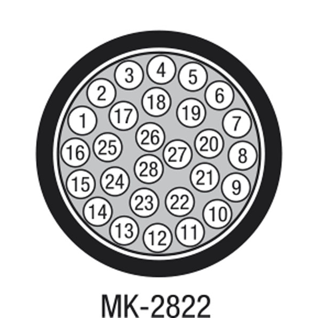 MK-2822 Studio multikern 28 aderparen