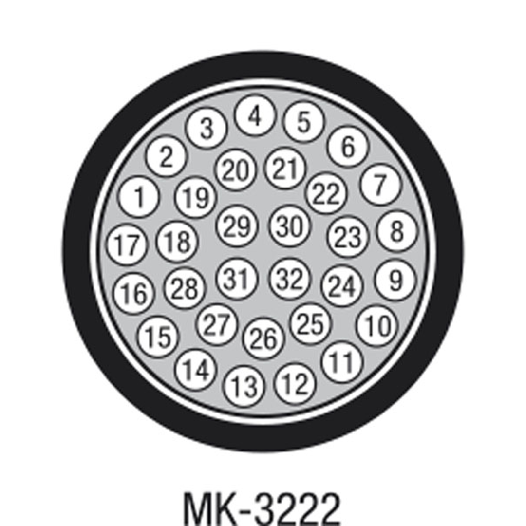 MK-3222 Studio multikern 32 aderparen
