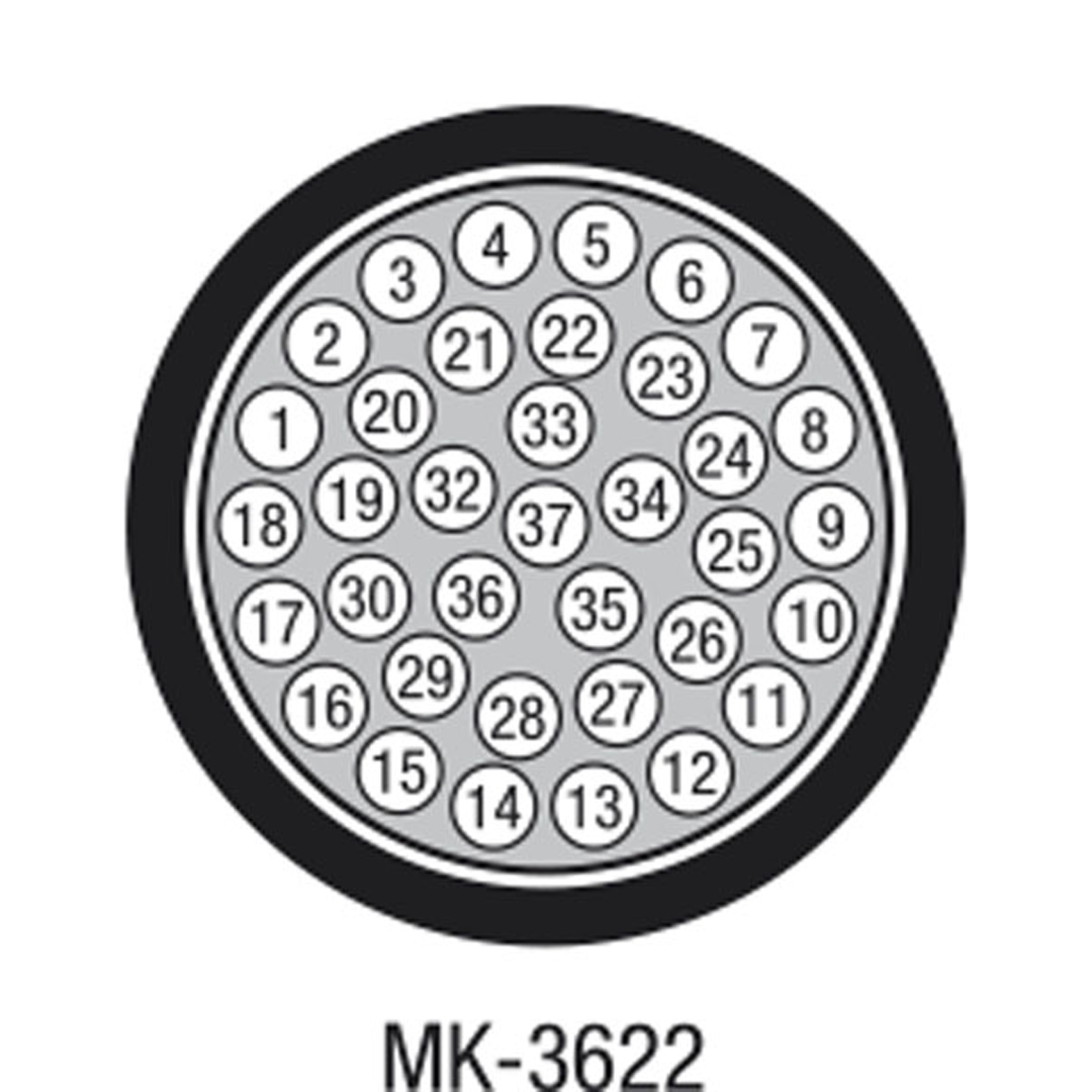 MK-3622 Studio multikern 36 aderparen