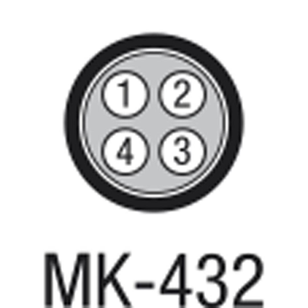 MK-432 Podium multikern 4 paar - dubbel afgeschermd