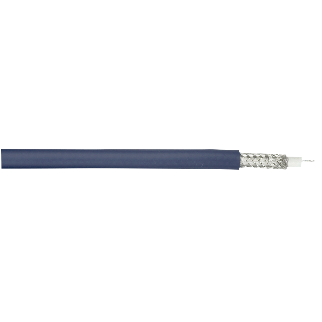 AV-150 Dubbel afgeschermde videokabel HD-ready hoge flexibiliteit (RG-59) 100 m op een spoel