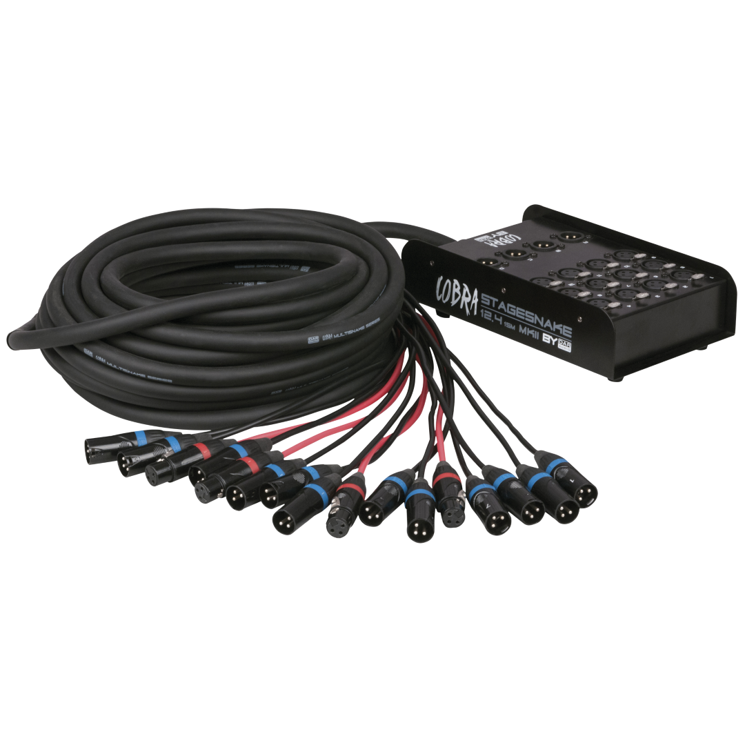 CobraX 12/4 StageSnake 15 m