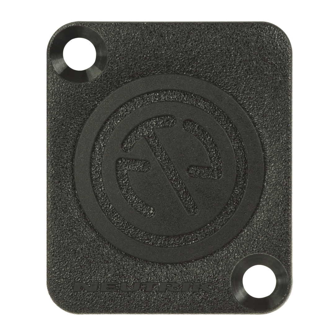 Dummy plate to cover D-shape cut outs